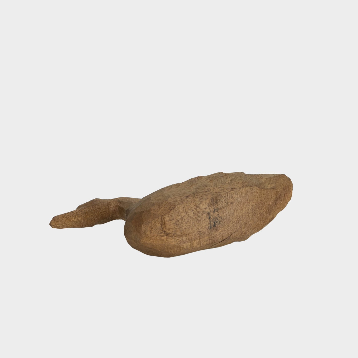Vintage Folk Carved Swan